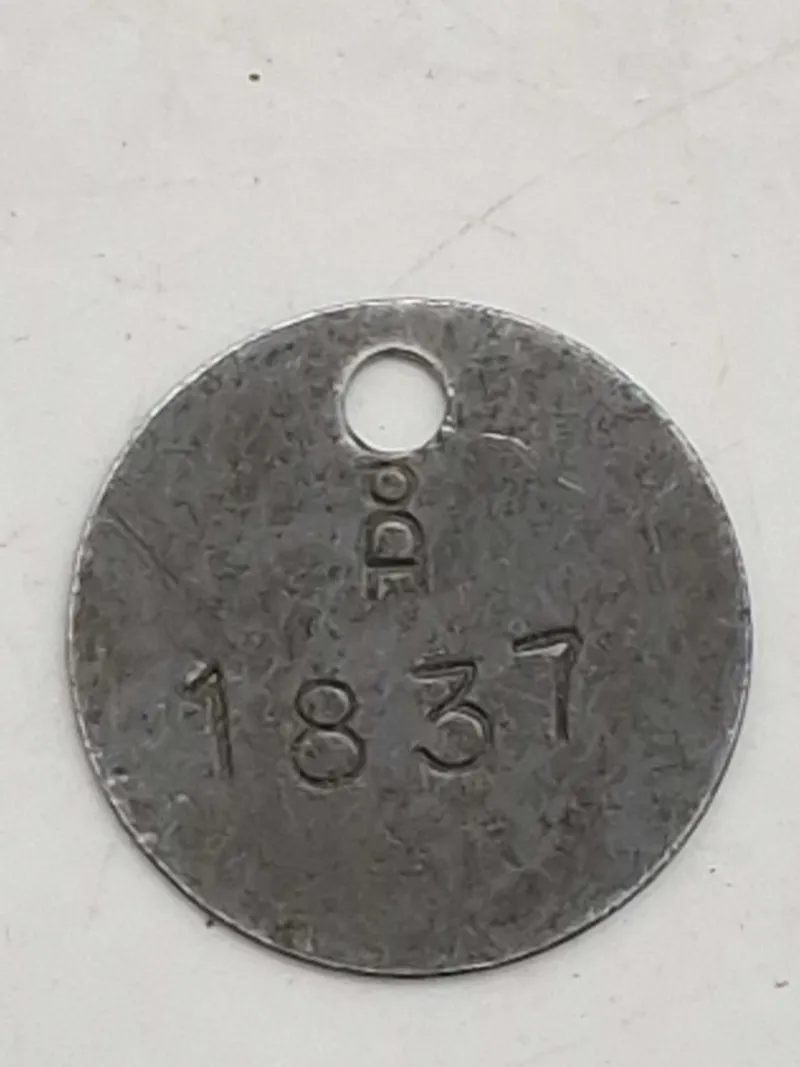 Original Sjælden ID brik Korps Ågesen