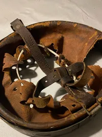 Original indmad til tysk stålhjelm - ww2