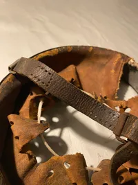 Original indmad til tysk stålhjelm - ww2