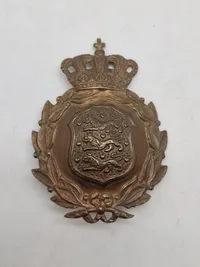 Originalt dansk M/23 hjelm mærke