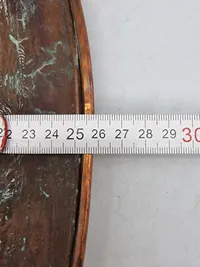 Original 1864 plakette med Dybbøl mølle i baggrunden