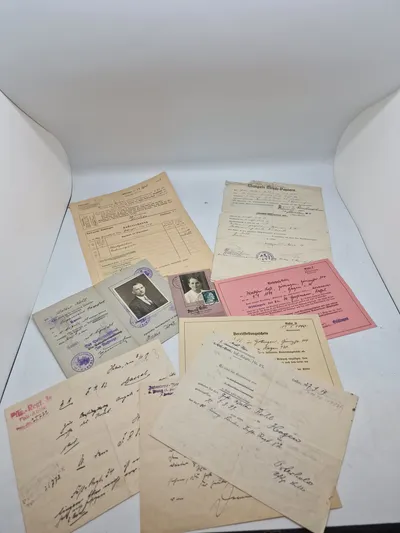 Samling originalt tysk ww1