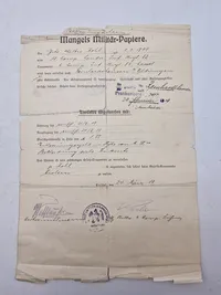 Samling originalt tysk ww1