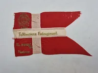 Originalt miniature flag - Feltherrens fodregiment