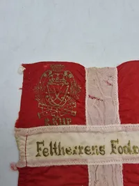 Originalt miniature flag - Feltherrens fodregiment