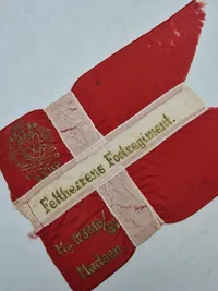 Originalt miniature flag - Feltherrens fodregiment