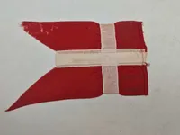 Originalt miniature flag - Feltherrens fodregiment