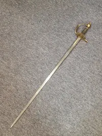 Original dansk officers kårde model 1837