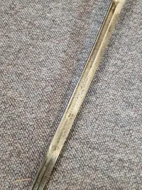Original fransk 1800 tals officers sabel - klinge repareret