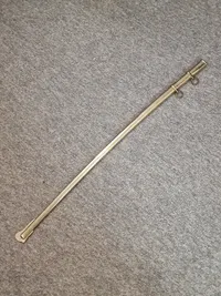 Original fransk 1800 tals officers sabel - klinge repareret
