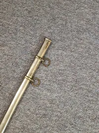 Original fransk 1800 tals officers sabel - klinge repareret