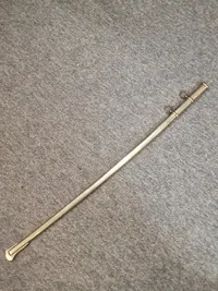 Original fransk 1800 tals officers sabel - klinge repareret