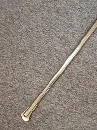 Original fransk 1800 tals officers sabel - klinge repareret