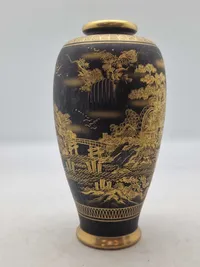 Originale japanske Satsumas vaser (Den store er repareret)