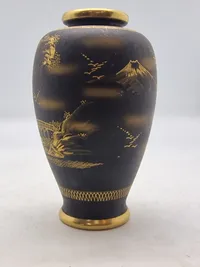 Originale japanske Satsumas vaser (Den store er repareret)