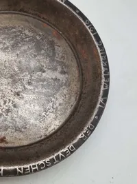Original stor tysk ww1 pande (Gold Für Eisen)