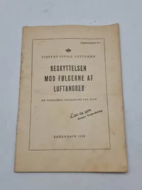 Original dansk ww2 pjece