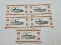 Samling danske 10 krone sedler
