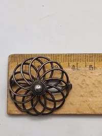 Original sølvbroche (830)