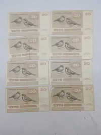 Originale danske 20 krone sedler