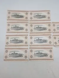 Originale danske 10 krone sedler