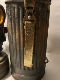 Original tysk gasmaske - Küstenartillerie