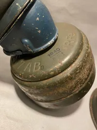 Original tysk gasmaske - Küstenartillerie