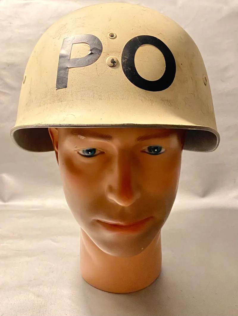 Original politi hjelm