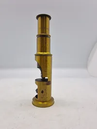 Originalt 1800 tals mikroskop, virker