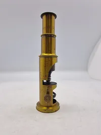 Originalt 1800 tals mikroskop, virker