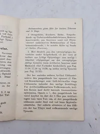 Original oplysningsbog fra Marine  1936