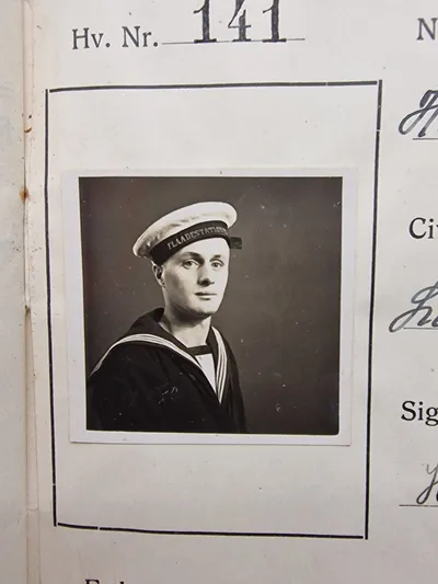 Original oplysningsbog fra Marine  1936