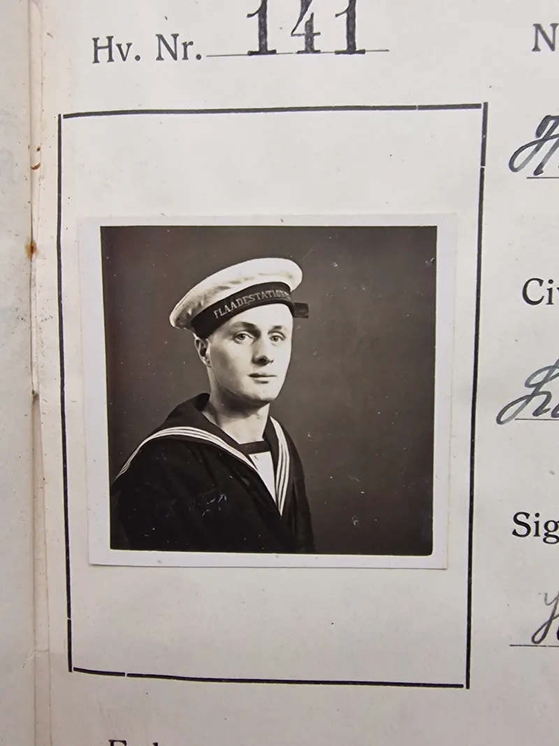 Original oplysningsbog fra Marine  1936