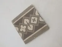 Sjældne originale tyske klinker, brugt på Luftwaffe kaserner