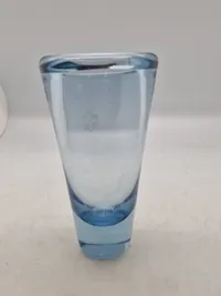 Holmegaard vase med spejderlogo
