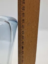 Holmegaard vase med spejderlogo