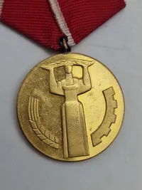 Bulgaria Medal for 25 years Victory of Socialism