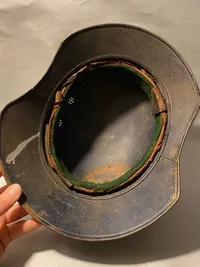 Original tysk Luftschütz hjelm - ww2