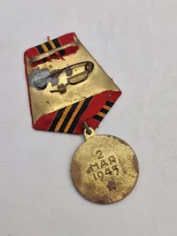 Original russisk krigsdeltager medalje (ww2)