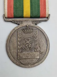 Original Belgium Military Medal of the Fraternal Union of Former Combatants (UFAC/VOV)