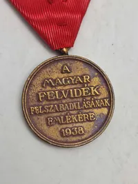 Original Hungary medal for the liberation of Upper Hungary 1938