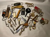 Stor samling øloplukkere