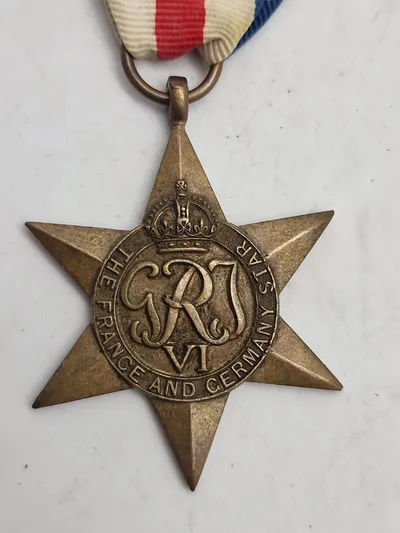 Original ww2 the france and germany star