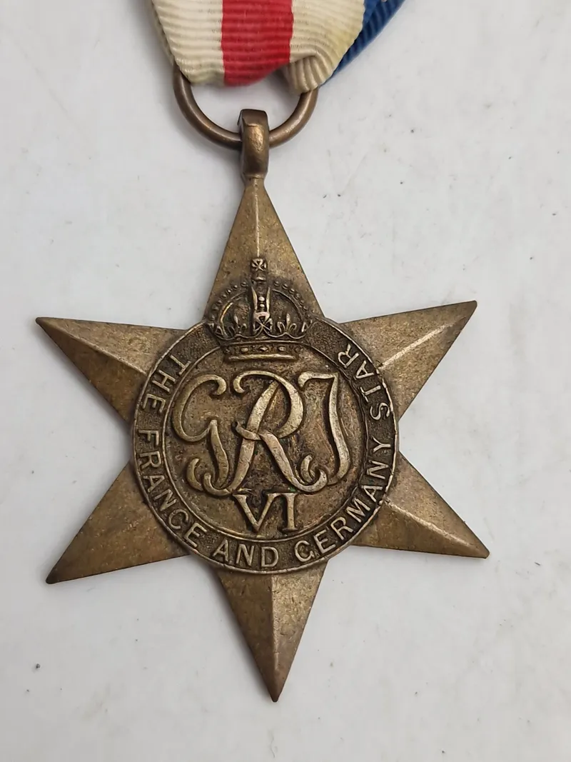 Original ww2 the france and germany star