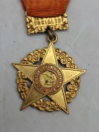 Original French Mutual Social Merit Medal