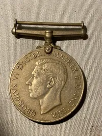Original “The Defence Medal” fra ww2