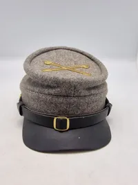 Kepi fra den amerikanske  borgerkrig (Confederate State) - efterkrigs