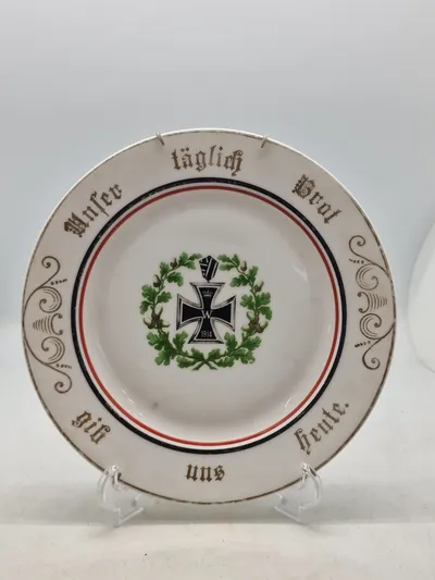 Original tysk ww1 tallerken