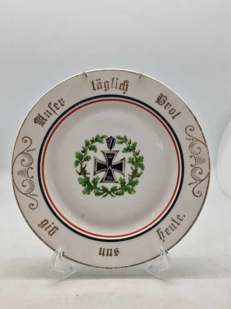 Original tysk ww1 tallerken