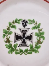 Original tysk ww1 tallerken